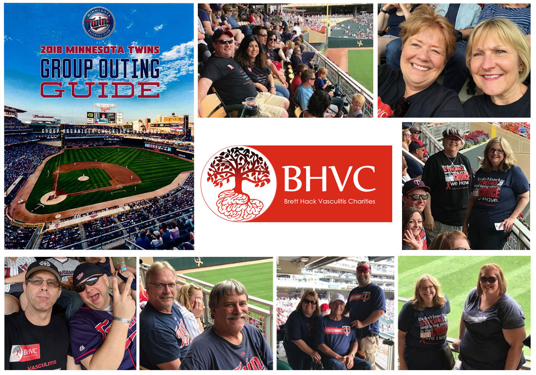 BHVC & East Central MN Vasculitis Twins Outing 2018
